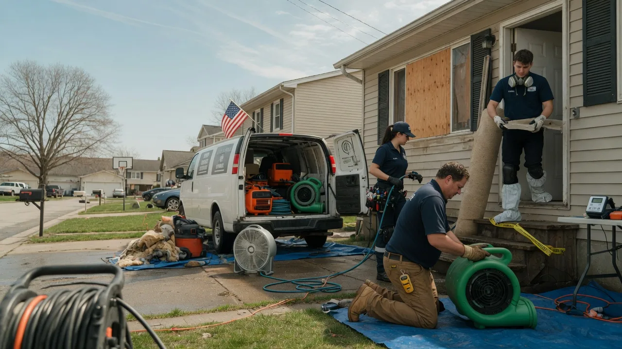 Water Damage Restoration in Bergoo, WV near me